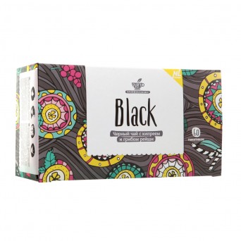 Чай черный с кипрей Every Black, 60 пакетиков