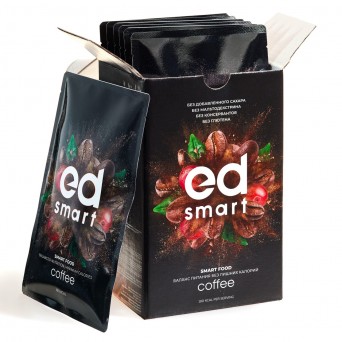 Коктейль ED Smart Кофе, 7 саше Коктейль ED Smart Кофе, 7 саше