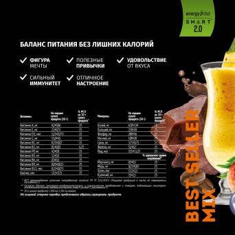 Еnergy Diet Smart Best Seller Mix, 15 саше